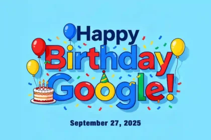 Google birthday 2025