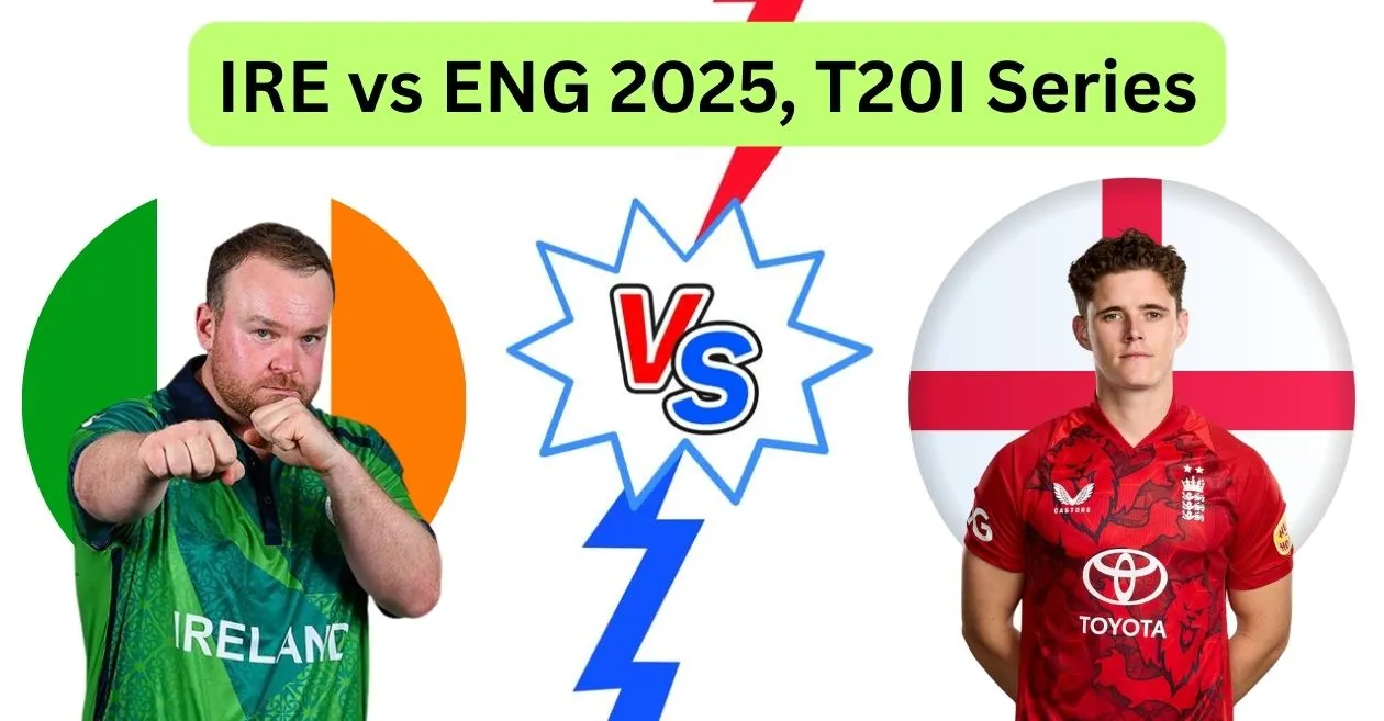 Ireland vs England 1st T20I 2025 Scorecard