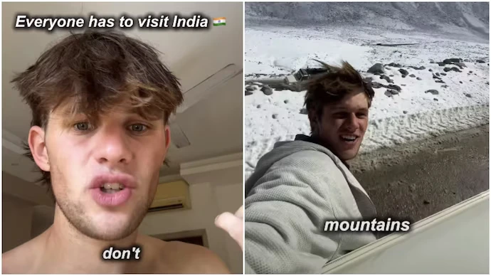 Australian vlogger share 5 reason to visit India -भारत को जरूर देखें! एक ऑस्ट्रेलियन व्लॉगर ने बताया 5 खास वजह 4 australian vlogger shares five reasons why one should visit india at least once 190247725