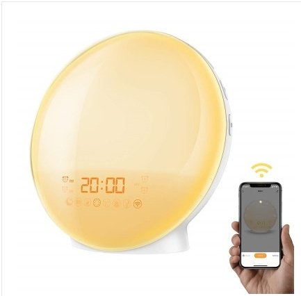 Simulated Sunrise And Sunset Natural Wake-up Light Smart Table Lamp - Image 5