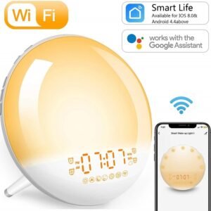 Simulated Sunrise And Sunset Natural Wake-up Light Smart Table Lamp