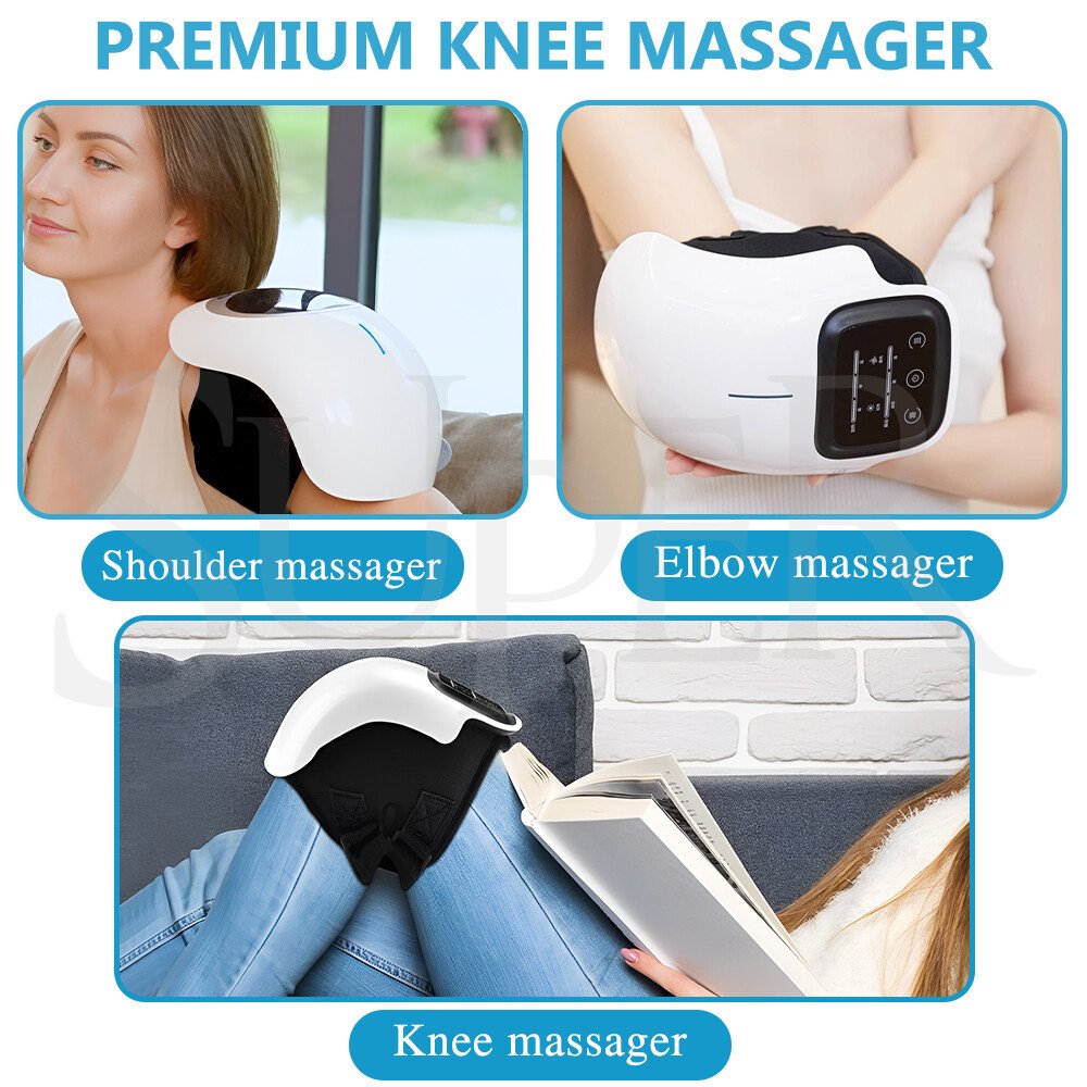 Electric Knee Massager Smart Infrared Heating Therapy Machine Relief Elbow Pain - Image 10
