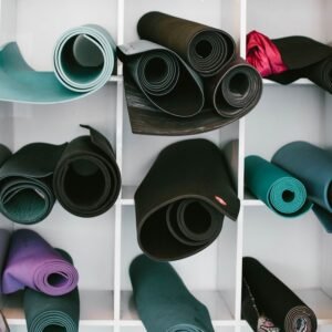 Eco-Friendly Natural Tree Rubber & Jute Alignment Yoga Mat (6mm)