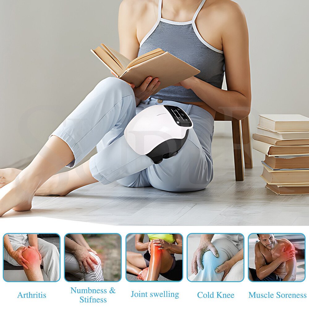 Electric Knee Massager Smart Infrared Heating Therapy Machine Relief Elbow Pain - Image 7