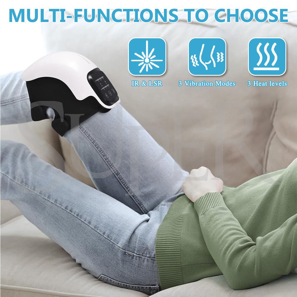 Electric Knee Massager Smart Infrared Heating Therapy Machine Relief Elbow Pain - Image 5